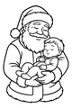 Santa's Silent Night Cuddle