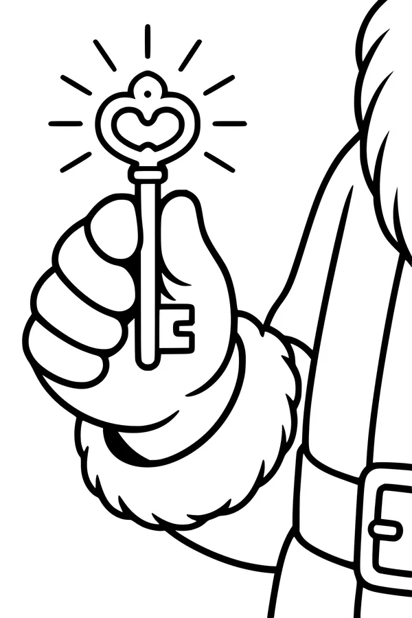 Santa and the Sparkle Key