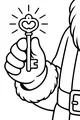 Santa and the Sparkle Key