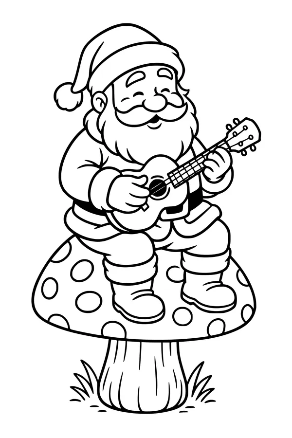 Santa's Mushroom Serenade