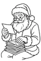 Santa Reads the Wish List