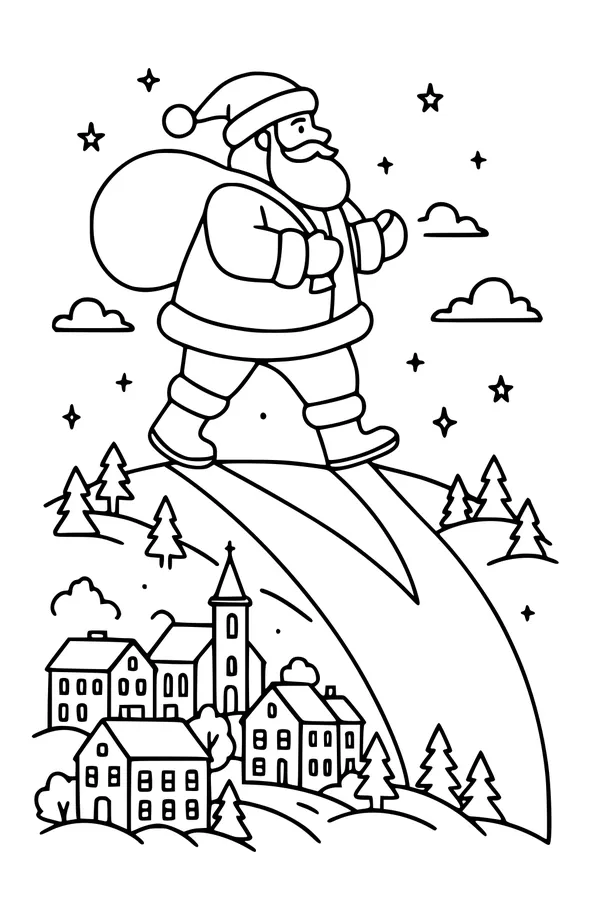 Santa's Starry Stroll