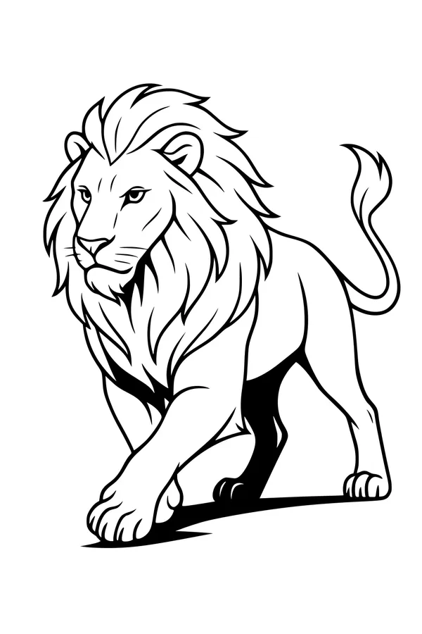 Leo the Lion’s Big, Fluffy Mane