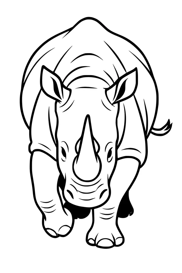 Big Rhino Walks This Way