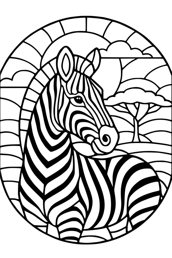 Stripe Star of the Savanna