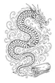 Scroll Guardian Dragon