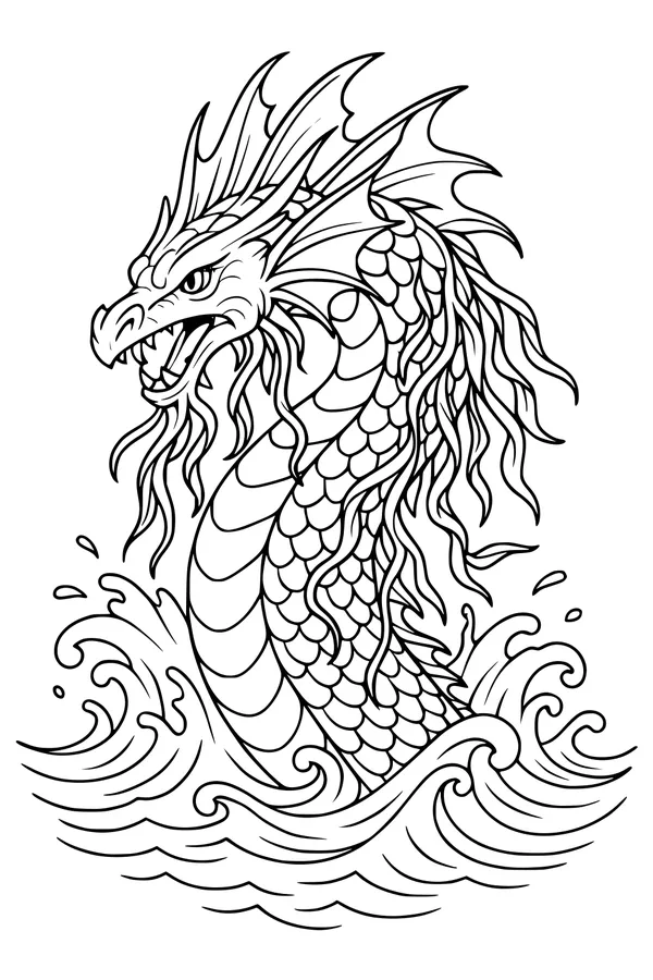 Storm-Splash Sea Dragon