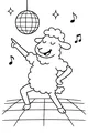 Groovy Sheep Boogies Under the Disco Ball