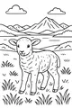 Lamb Laughs in the Green Valley