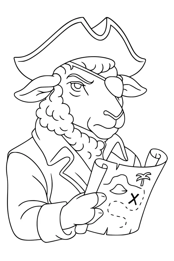 Captain Fluff and the Treasure Map