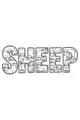 Sheep Parade in Puffy Letters