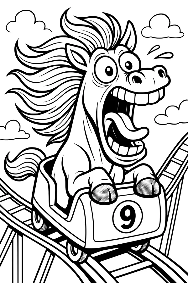 Wild Ride for a Wacky Horse