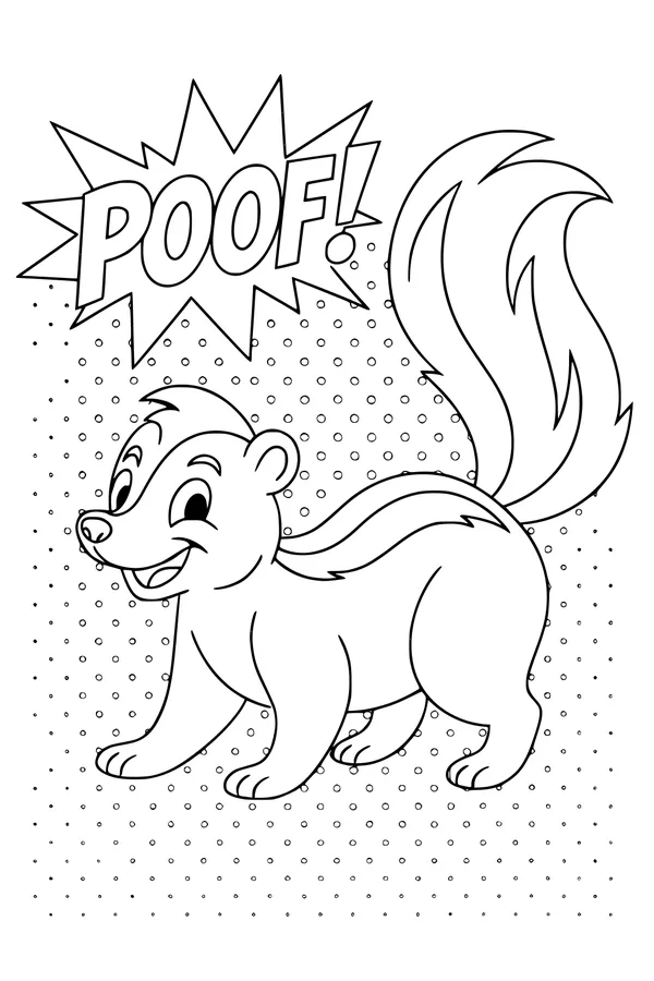 Poof! Stinky Skunk Surprise