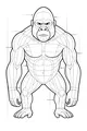 Strong Gorilla on the Jungle Grid