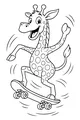 Freddy Spins on His Skateboard