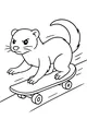 Ferret on Wheels: The Fastest Ride