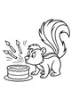 Sammy Skunk Blows Out the Candles