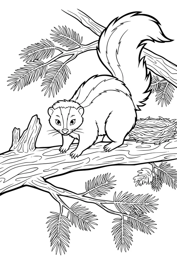 Skunk’s Secret Treehouse