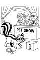 The Skunk Wins the Blue Ribbon
