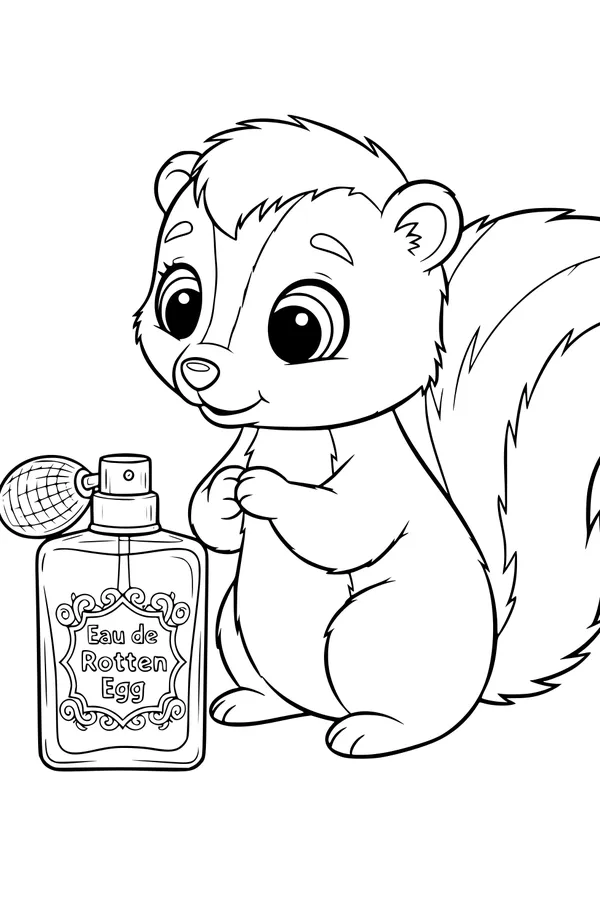 Sammy Skunk and the Silly Perfume Plan