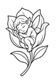 Fairy Nap in the Blossom