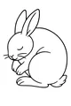 Bunny Nap on a Soft Spring Day