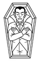 Sleepy Count in His Coffin