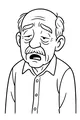 Sleepy Grandpa's Quiet Afternoon