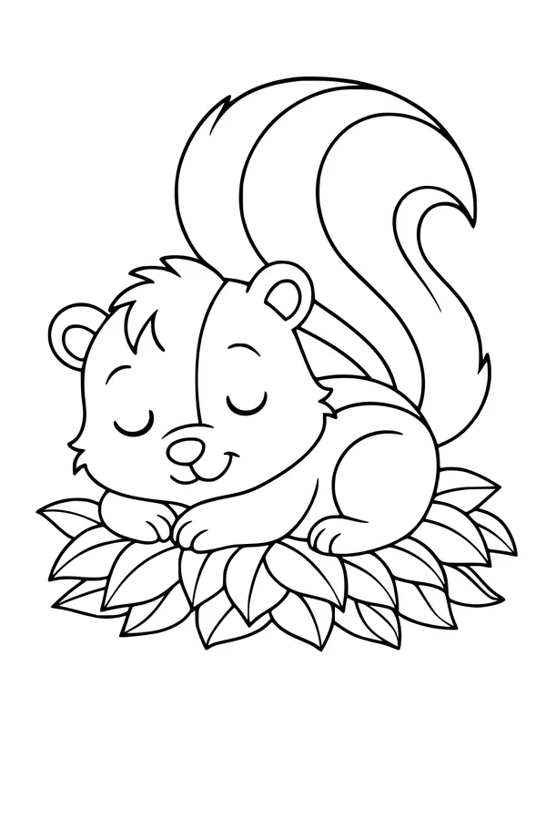 Naptime in the Leafy Patch