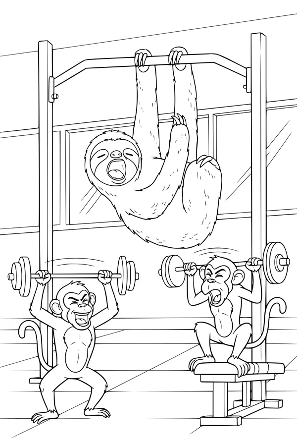 Slow and Strong at Monkey Gym