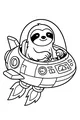 Sammy the Sloth Blasts Off