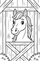 Misty the Happy Barnyard Horse