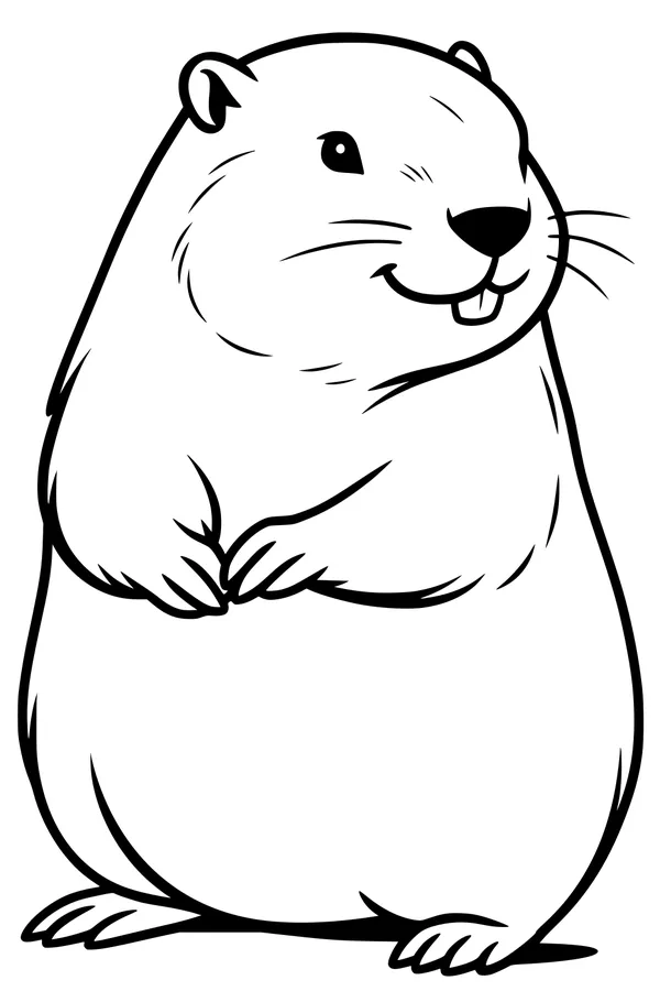 Buddy Beaver and His Secret Smile