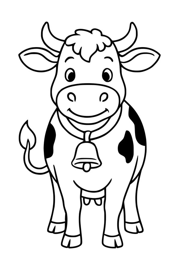 Moo Moo Smiles and Her Silver Bell