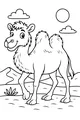 Sunny Day With a Friendly Camel