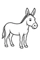 Milo the Friendly Donkey Smiles Wide