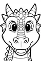 Grinning Dragon With Big Eyes