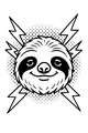Zippy Sloth and His Lightning Smile