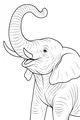 Trumpet Parade: Smiling Elephant Sprays High