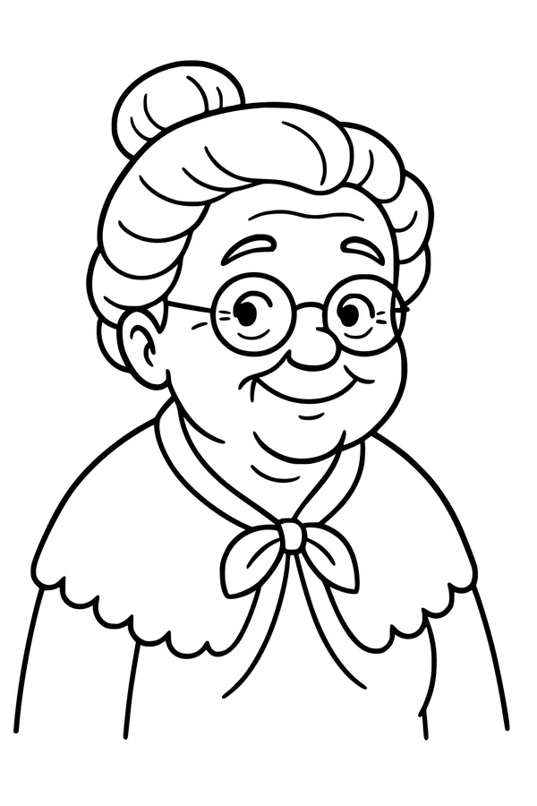 Grandma's Gentle Smile