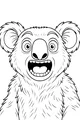 Giggly Koala with Fluffy Ears