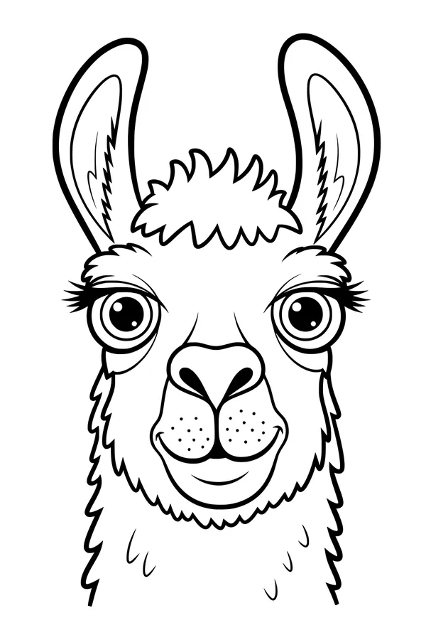 Llama with the Big Friendly Eyes