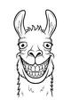 Big-Toothed Llama’s Goofy Grin