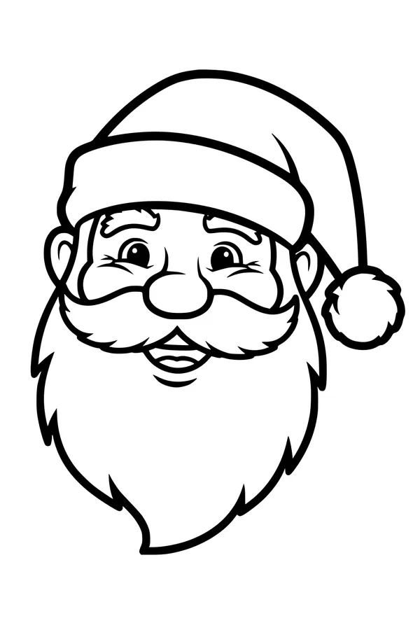 Santa’s Merry Big Beard