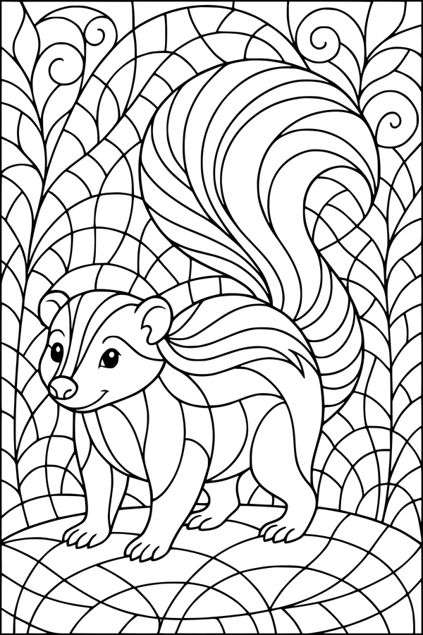 Bright Tails in the Wavy Woods