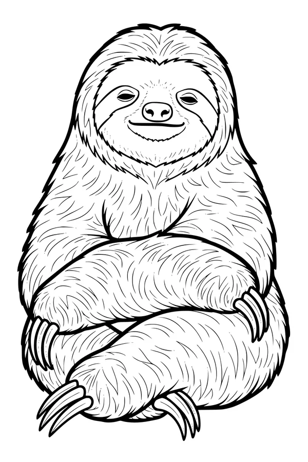 Sunny Sloth’s Super Slow Smile