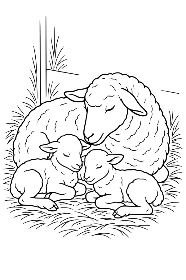 Naptime in the Meadow