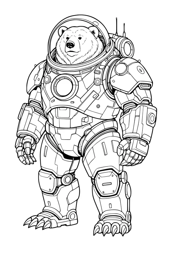 Commander Bear Takes the Helm