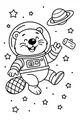 Benny Beaver’s Starlit Spacewalk