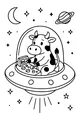 Captain Moo Pilots a UFO